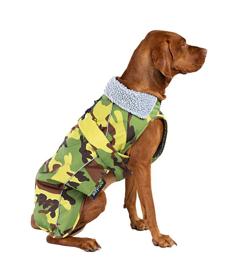 Dryrobe Dog Coat Camo/Grey-2